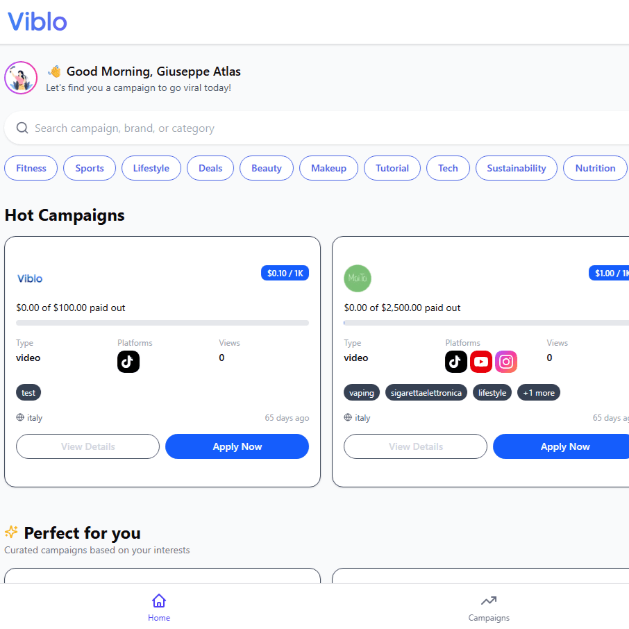 Viblo preview